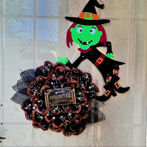 Halloween Wreath / Fall Wreath - Picture 1 of 14